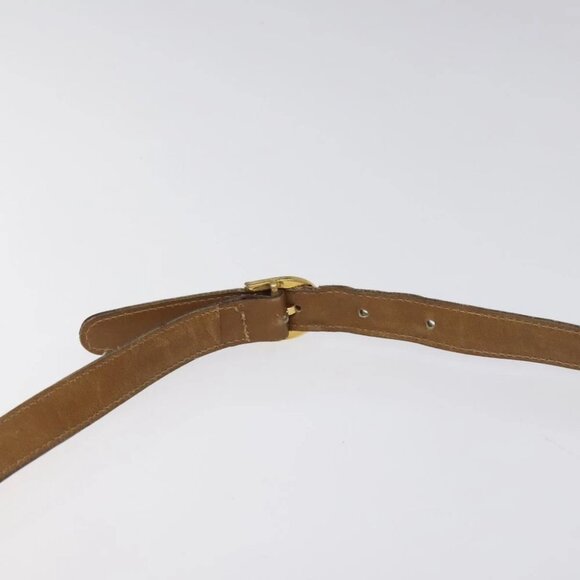 CELINE Macadam Canvas Shoulder Bag PVC Beige Gold Auth 124630 - Picture 12 of 15